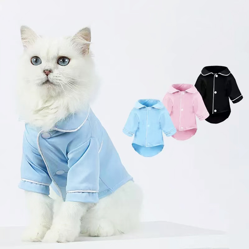 Summer Dog Clothing - ملابس أنيقة للحيوانات الأليفة، قميص للكلاب،