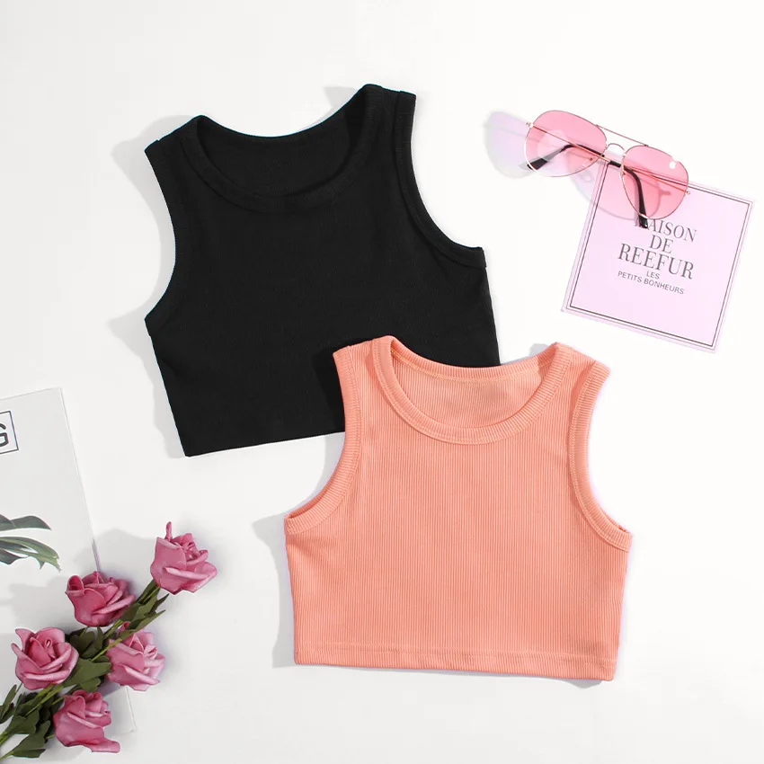 Summer Clothing Toddler - الصيف ملابس داخليّة حريمي قمصان بلا