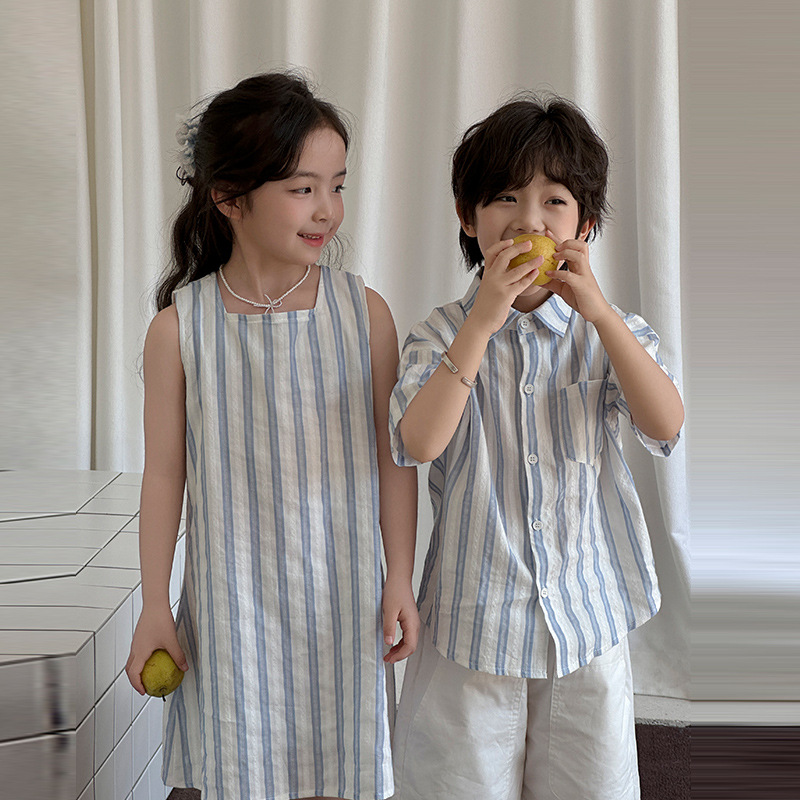 Summer Dresses Yours Clothing - الكورية الفتيان والفتيات ملابس الوالدين والطفل