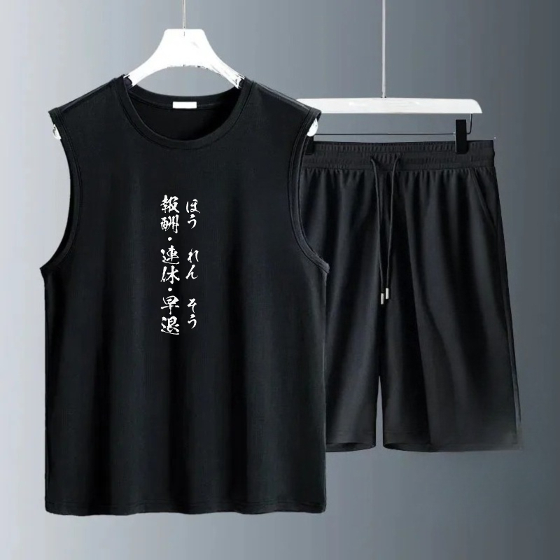 Summer Clothing Tops - مجموعات تيشيرتات بدون أكمام للرجال صيف