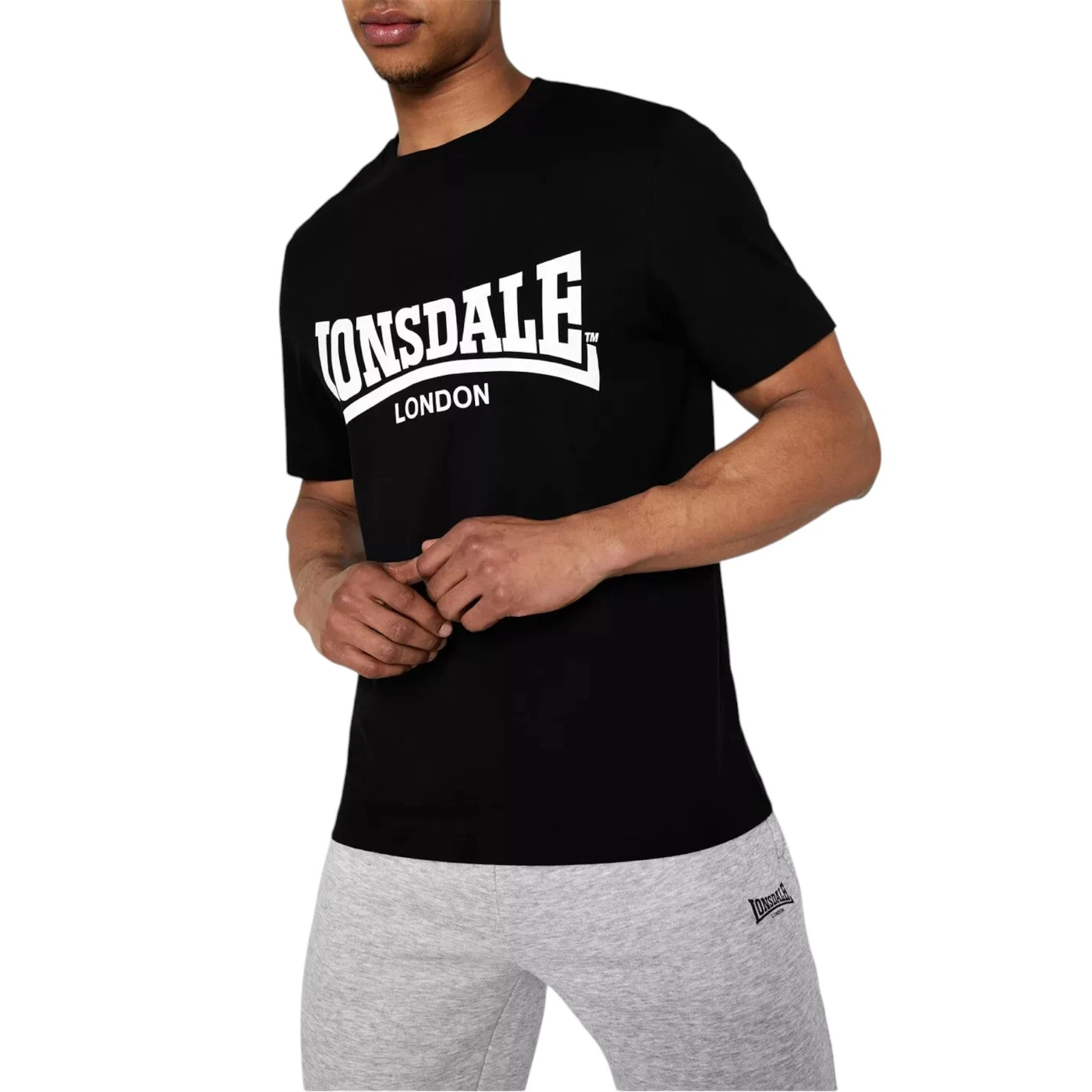 Summer Clothing Essentials Women - تي شيرت رجالي من Lonsdale بشعار