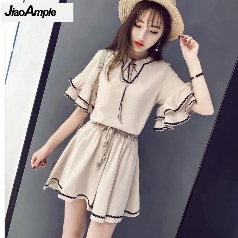 Summer Clothing Capsule - 2025 صيف جديد السراويل دعوى النساء
