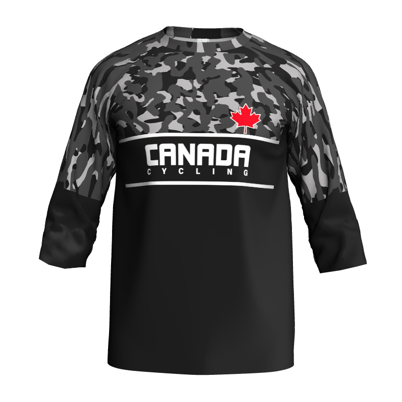 Summer Clothing Canada - قميص كندا الإنحدار، قميص ركوب الدراجات