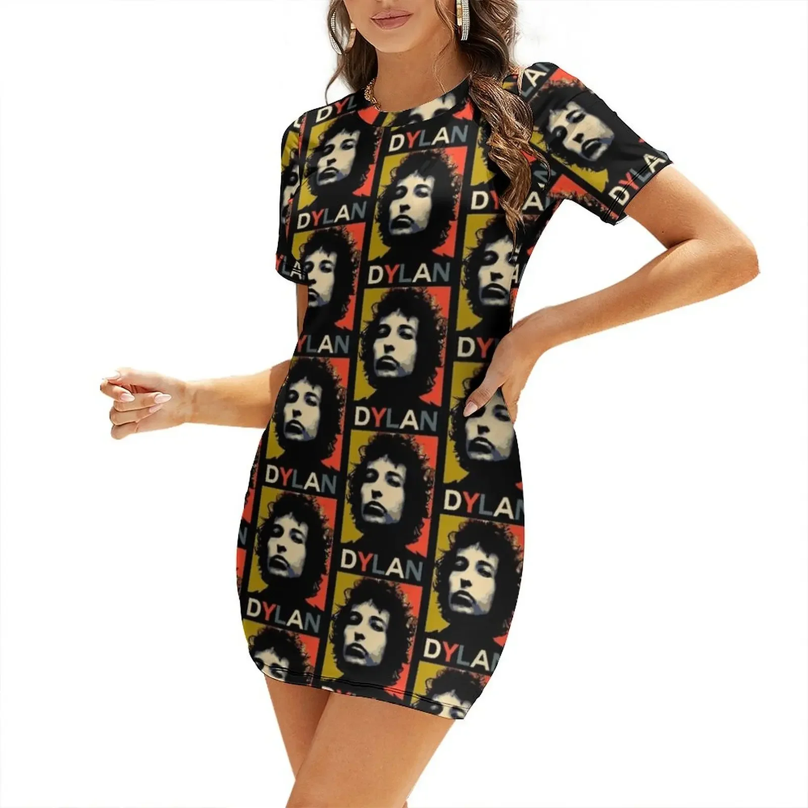 Summer Clothing Essentials Women - فستان ريترو بوب الأساسي - فستان