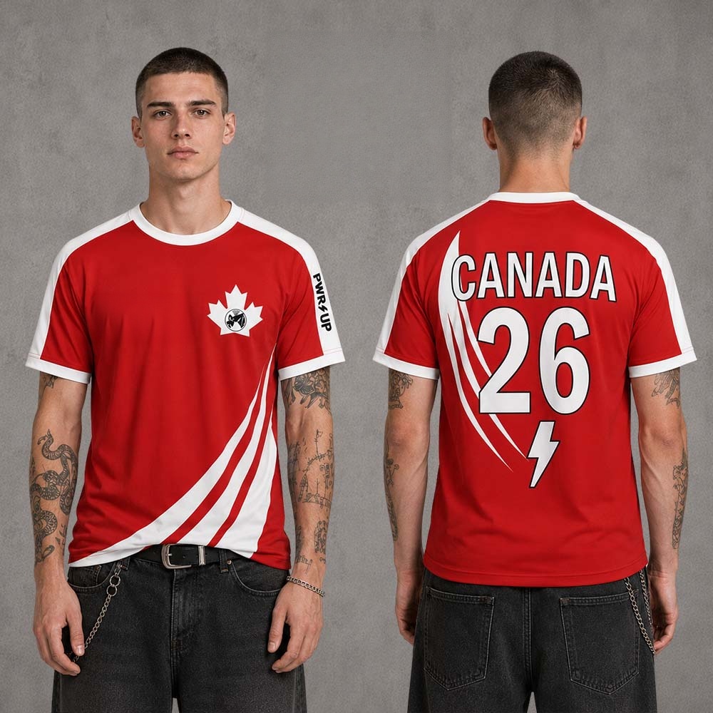 Summer Clothing Canada - قميص كرة قدم جديد بتصميم وطني