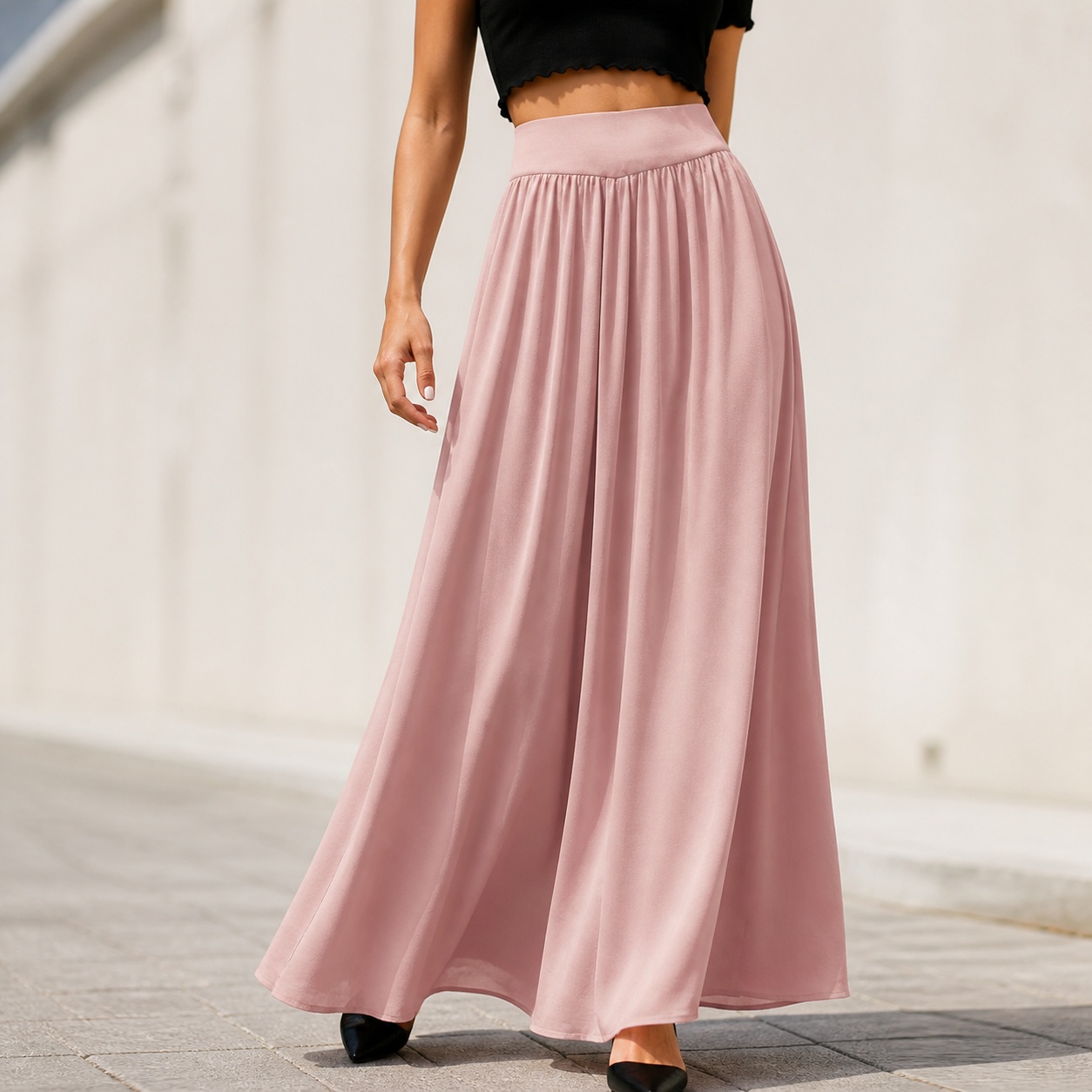 Summer Clothing Essentials Women - بنطلون نسائي طويل خفيف الوزن بخصر