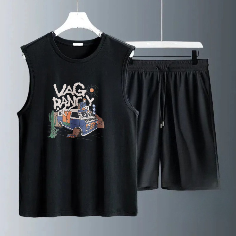 مجموعات تيشيرتات رجالية بدون أ - مراجعة Summer Clothing Tops وسعره