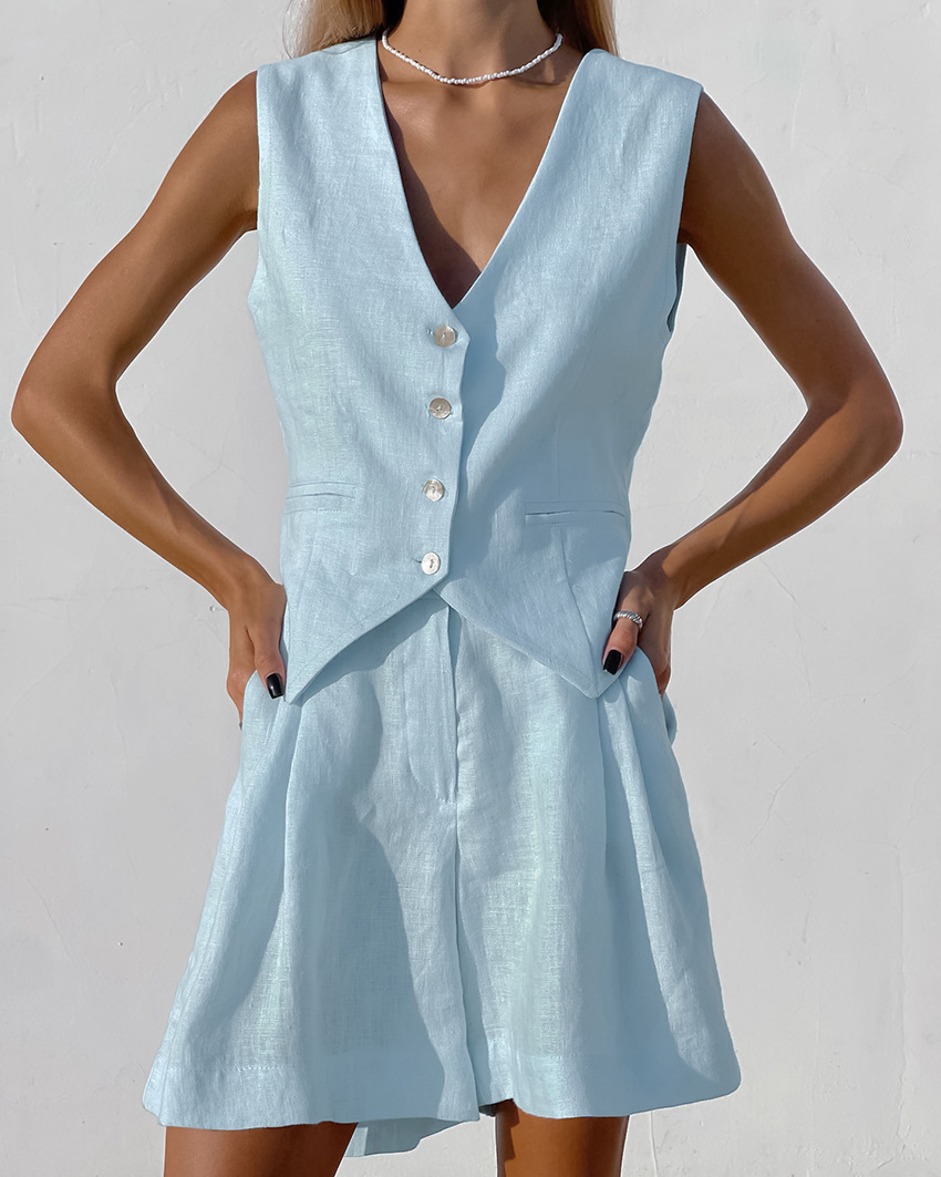 2025 جديد دعوى سترة + مجموعة ت - مراجعة Summer Linen Clothing For Women وسعره
