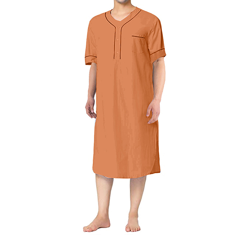 قميص نوم رقيق بأكمام قصيرة للر - مراجعة Summer House Clothing وسعره