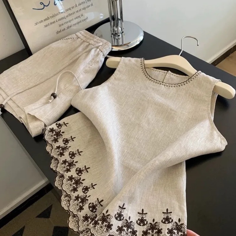 بسيطة نمط المال القديم القطن و - مراجعة Summer Linen Clothing For Women وسعره