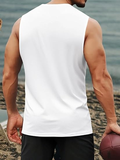 مجموعات قمصان رجالية بدون أكما - مراجعة Summer Clothing Tops وسعره
