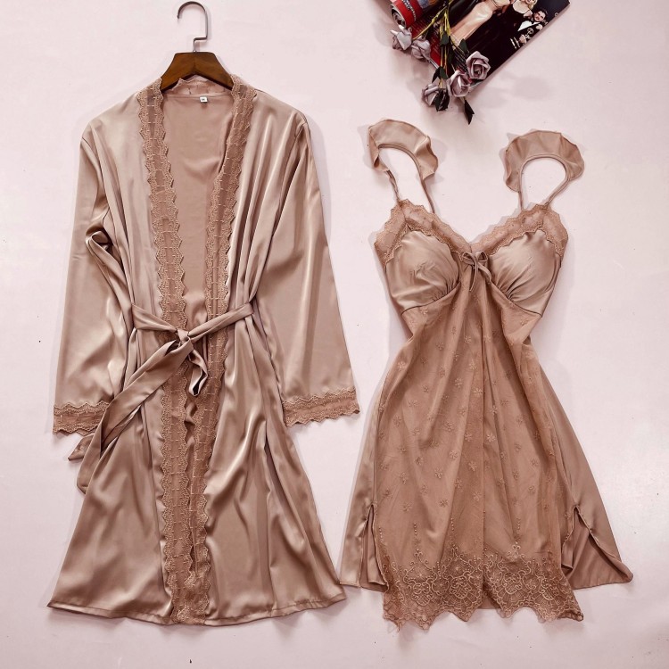 2 قطعة نايتي و رداء دعوى الحري - مراجعة Summer House Clothing وسعره