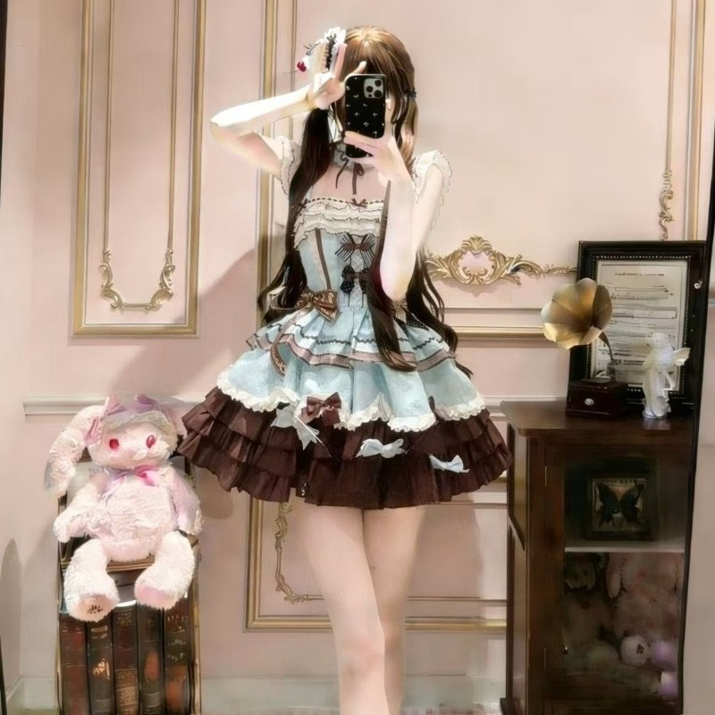 طقم فستان ياباني لطيف على طراز - مراجعة Summer Japanese Clothing وسعره