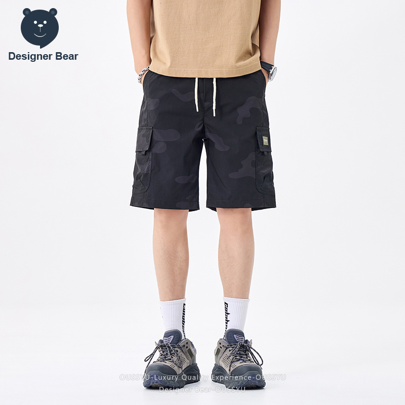 شورتات كارجو رجالية صيفية مموه - مراجعة Summer Clothing Brands وسعره