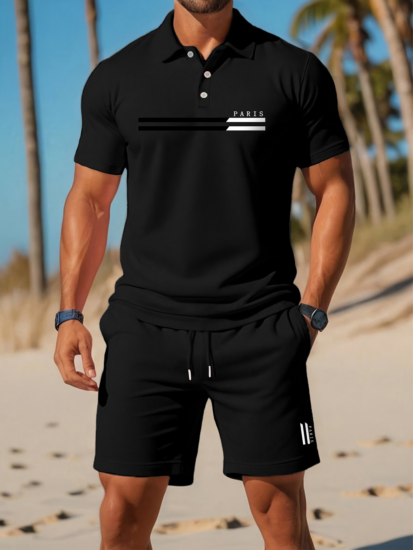 طقم بولو رجالي صيفي 2026 - بنم - مراجعة Summer Clothing Patterns وسعره