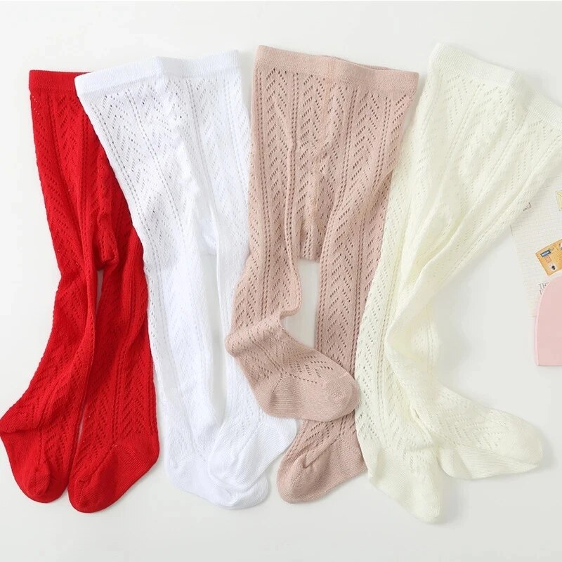 جوارب شبكية مجوفة للفتيات الصغ - مراجعة Summer Clothing Toddler وسعره