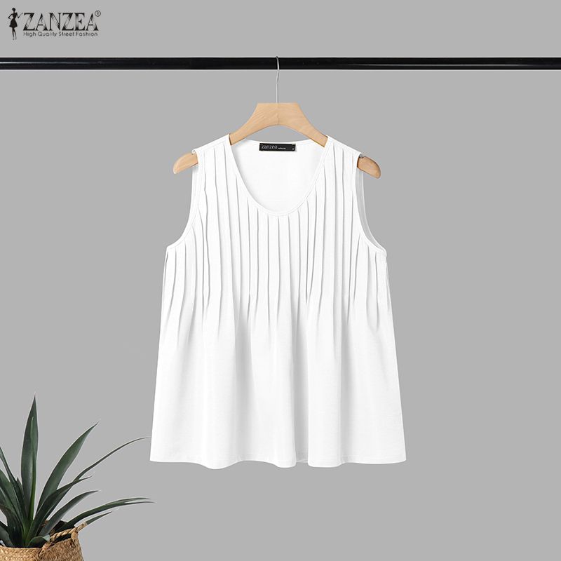 بلوزة نسائية صيفية من ZANZEA ب - مراجعة Summer Clothing Plus Size وسعره