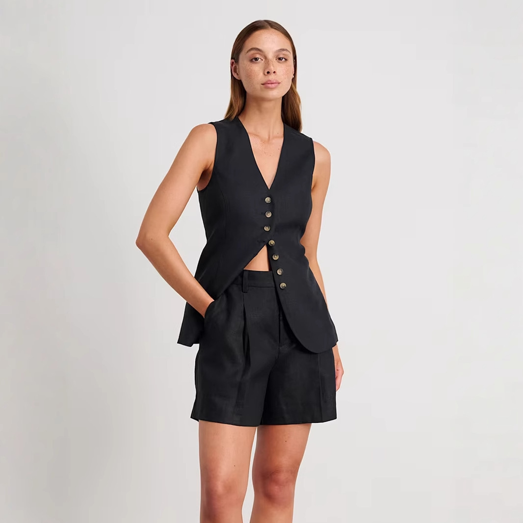 طقم صيفي جديد من وولفيل: سترة  - مراجعة Summer Linen Clothing For Women وسعره