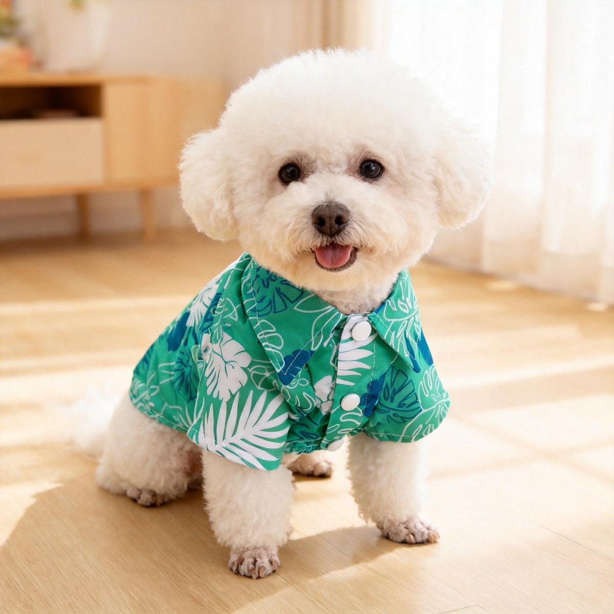 قميص للقطط بنقشة الزهور، خفيف  - مراجعة Summer Dog Clothing وسعره