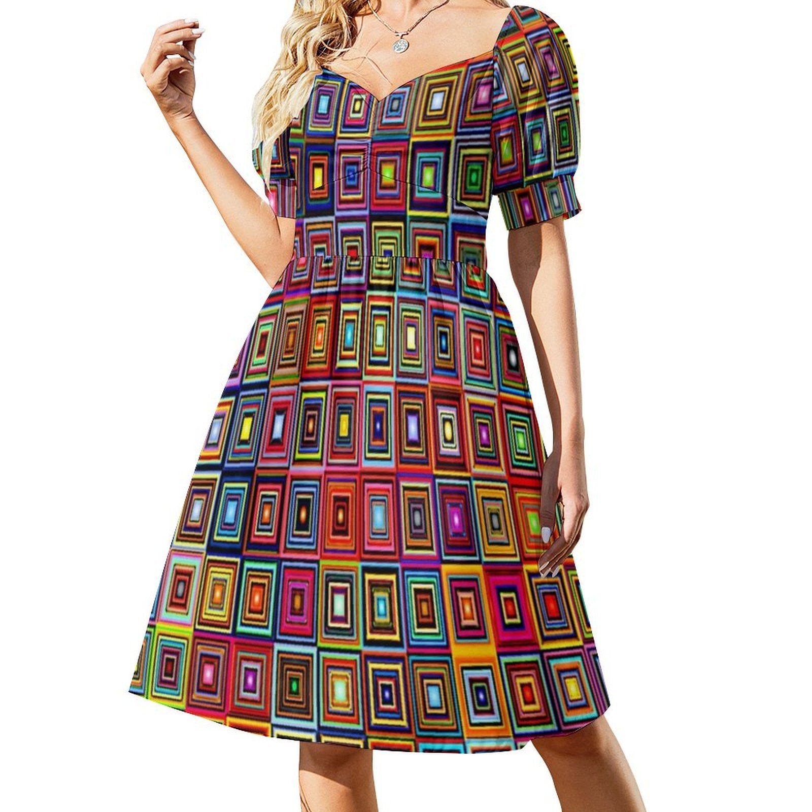 فستان حفلات نسائي من Pattern-8 - مراجعة Summer Clothing Patterns وسعره