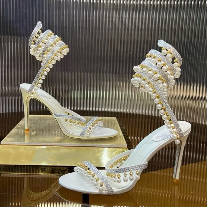 صنادل نسائية فاخرة مزينة بالأح - مراجعة Summer Clothing Dress وسعره