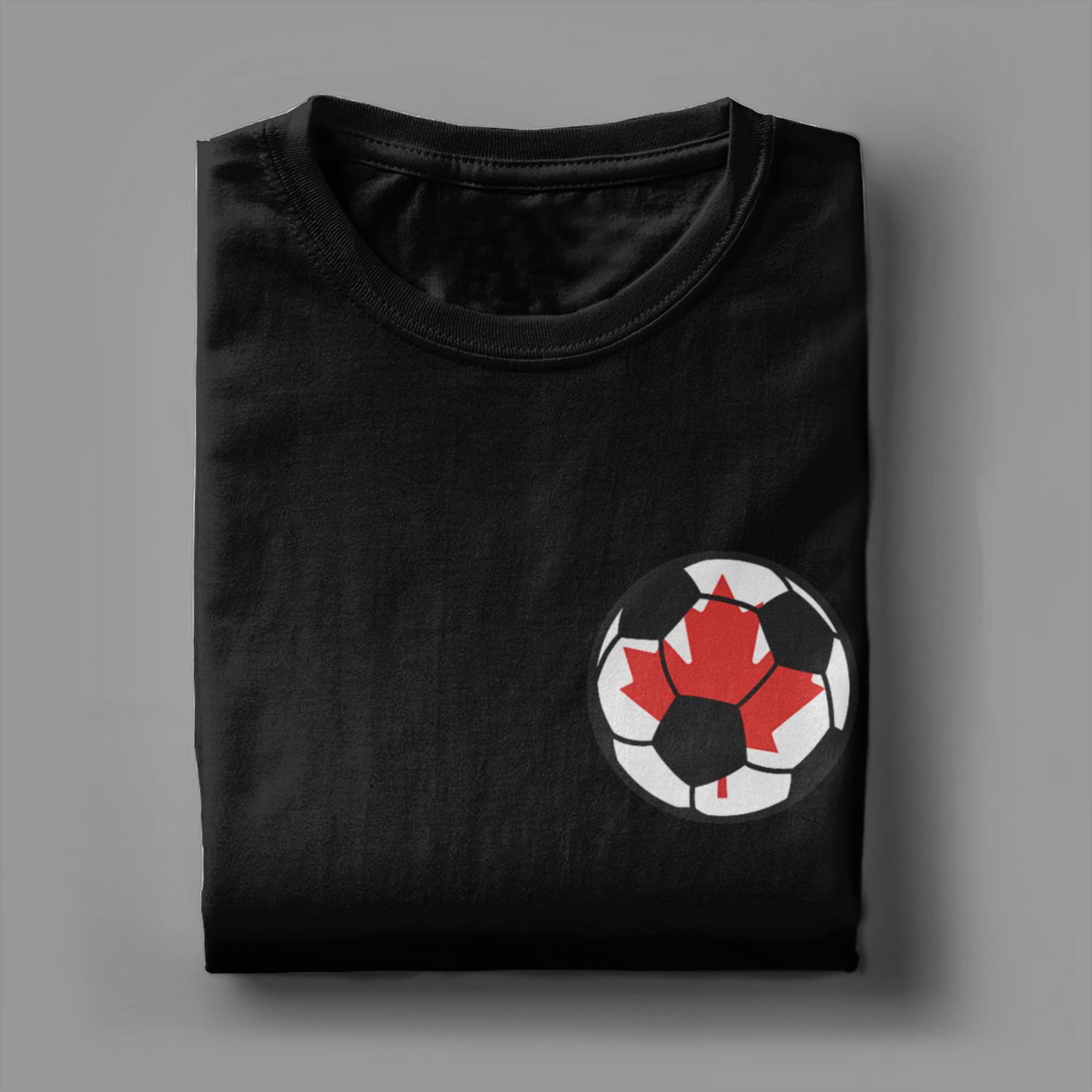 تي شيرت رجالي بتصميم علم كندا  - مراجعة Summer Clothing Canada وسعره