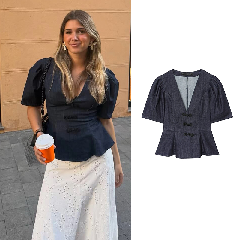 قمصان وبلوزات نسائية من الدنيم - مراجعة Summer Youth Clothing وسعره