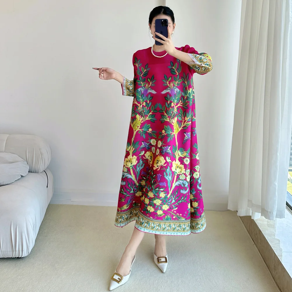 فستان مياكي مطبوع عتيق فساتين  - مراجعة Summer Clothing Essentials Women وسعره