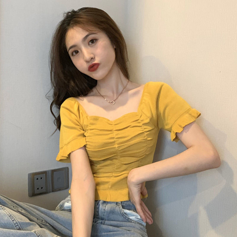 بلوزة نسائية محبوكة أنيقة بكشك - مراجعة Summer Youth Clothing وسعره