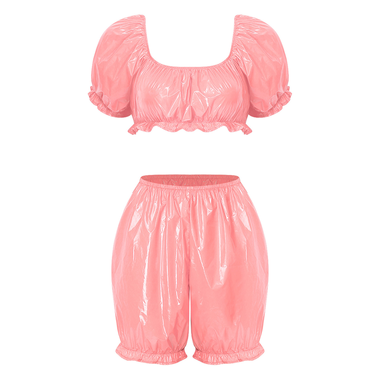 ملابس نسائية من الجلد الصناعي  - مراجعة Summer Clothing Tops وسعره