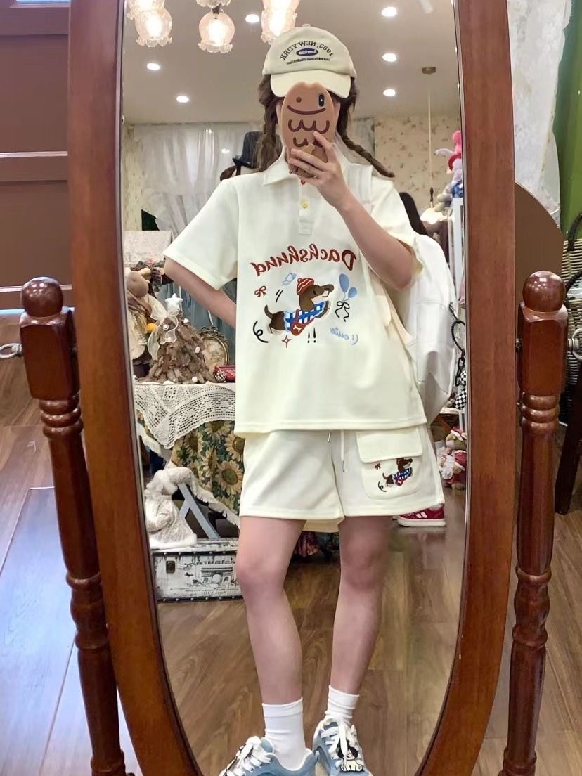 Kawaii التطريز الكلب اليابان ن - مراجعة Summer Dog Clothing وسعره
