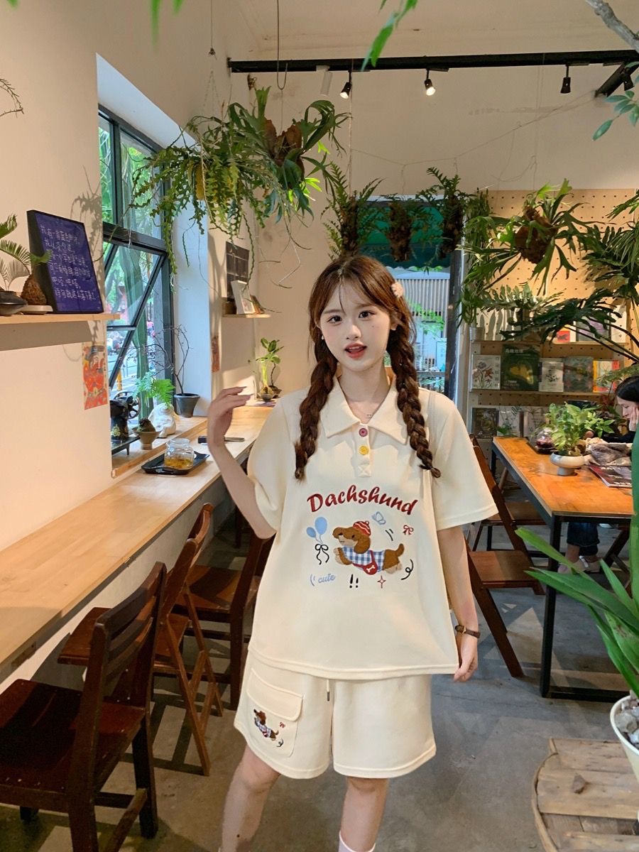 Kawaii التطريز الكلب اليابان ن - مراجعة Summer Dog Clothing وسعره